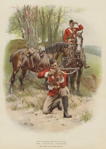 La infantería montada